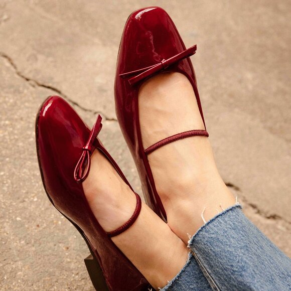 NEW Bobbies Kaïa Ruby - Size 39 (8-8.5) - Picture 2 of 5